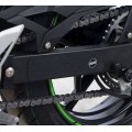 R&G Racing Boot Guard 2-Piece (left swingarm + exhaust shield) for Kawasaki Ninja 400 '18-'22, Ninja 250 '18-'19, Z400 '19-'22, Z250 '19-'21 R&G Racing Boot Guard 2-Piece (left swingarm + exhaust shield) for Kawasaki Ninja 400 '18-'22, Ninja 250 '18-'19, Z400 '19-'22, Z250 '19-'21